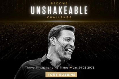 Become Unshakeable Challenge with Tony Robbins