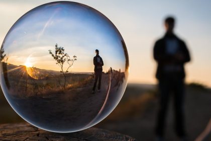 Reflection Bubble - Sunset