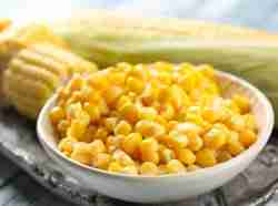 Corn kernels in a bowl