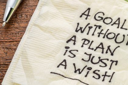 A Goal Without a Plan Is Just a Wish