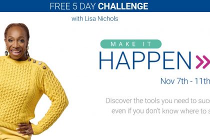 Make it Happen - Goal Setting Challenge with Lisa Nichols