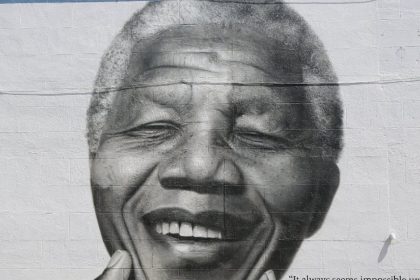 Nelson Mandela Smiling