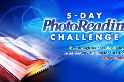 Photoreading Challenge 2023 with Paul Scheele