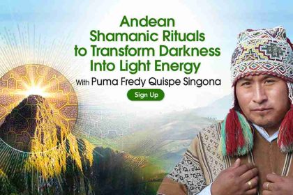 Puma Fredy Quispe Singna - Andean Shamanic Rituals to Transform Darkness Into Light