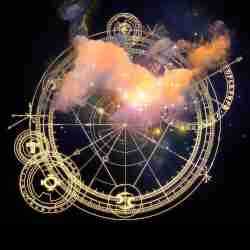 Sacred Geometry Symbols in Space