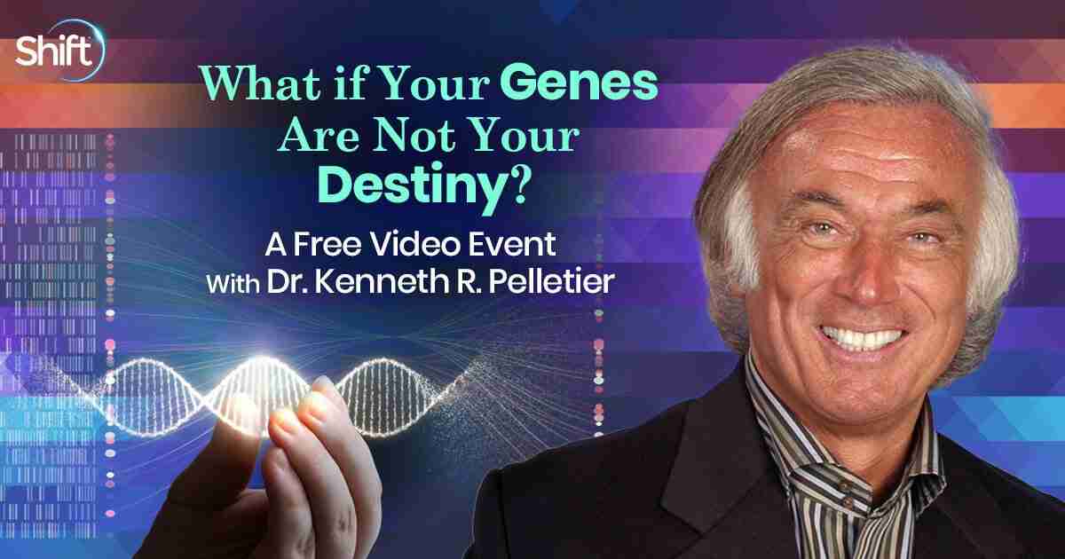 Experience your ability to positively influence your epigenetics or gene expression — and enhance your health and longevity — with a meditative visualization transporting you to a future where you are: Vital Happy And healthy =================================== ↘️ Click here to register for free. ↙️ =================================== What You'll Learn During "What If Your Genes Are Not Your Destiny?" What if you could coax your genes to work FOR you rather than against you: Boosting your longevity And shaping a happier, healthier, more vital you We all know that our daily activities — from what we eat to how we exercise to our spiritual practice — directly influence our health and wellbeing, and even how long we might live. At a deeper level, scientific studies confirm that the negative — or positive — effects of our lifestyle choices and mindset also greatly influence our epigenetics (genetic expression). It’s increasingly clear that our consciousness directly impacts our genes — and that if we apply this emerging science, we can live better lives. Simply put: Our genes are not our destiny. It’s likely that as much as 95 percent of our genetic traits can be influenced by us! This means that if your family is genetically prone to heart disease or diabetes or anxiety, those physical or emotional challenges do not have to be yours, too. Benefits of Applying the Science of Epigenetics When you understand how to make the science of epigenetics work for you, you can potentially: Enhance your immune system Increase bone regeneration Improve your memory Revitalize your health and wellbeing at every level And actively promoting your longevity In essence, you can systematically and deliberately trigger specific processes in your genes. As integrative medicine pioneer and epigenetics expert Dr. Kenneth R. Pelletier explains, your ability to upgrade your biochemistry can go as far as transforming short or tattered telomere chromosomes into their longer, healthier version — the form that indicates longer life. When you join Dr. Pelletier — who has impeccable academic and medical credentials — for this free online natural health class, you’ll have the opportunity to experience a meditative visualization transporting you to a future where you are vital, healthy, and happy — a simple, yet powerful exercise that can help you start positively influencing your gene expression right now. Class Topics for "What If Your Genes Are Not Your Destiny?" During this life-enhancing hour, you’ll: Discover what epigenetics really is Learn 5 scientifically validated ways to positively influence your genetic expression to live a healthier, happier, and longer life Experience a meditative visualization that can transport you to a future where you are vital, healthy, and free — and help you start positively influencing​ your gene expression Ponder such questions as Should I eat almonds or walnuts? as you gain fascinating insights into what your epigenetic profile says about what’s best for you Discover how your spiritual practice can not only shift your consciousness, but also influence your genes — for the better Dr. Pelletier will share fascinating case studies about twins and what they tell us about our own genetic expression and how to “upgrade” it. You’ll also learn longevity secrets from some of the world’s “Blue Zones,” geographic areas where there are low rates of chronic disease and much-longer-than-average life spans. =================================== ↘️ Click here to register for free. ↙️ =================================== About Your Teacher - Dr. Kenneth R. Pelletier Kenneth R. Pelletier, PhD, MD, is a Clinical Professor of Medicine at the University of California School of Medicine and the University of Arizona School of Medicine in Tucson. He is also Chairman of the American Health Association and is a vice president with American Specialty Health. At the UCSF School of Medicine, he is the Director of the Corporate Health Improvement Program (CHIP), a research program between CHIP and 15 Fortune 500 corporations, including Ford, Oracle, IBM, Apple, and NASA. Dr. Pelletier has served as a member of the Board of Directors and Chairman of the California Wellness Foundation, Foundation Health Systems (FHS), Health Systems International (HSI), and the Social Venture Network. He was a Woodrow Wilson Fellow, studied at the CG Jung Institute in Zurich, Switzerland, and has published over 300 professional journal articles in behavioral medicine, disease management, worksite interventions, alternative/integrative medicine, and epigenetics. His research, clinical practice, and publications have been the subject of numerous national television programs, including several appearances on ABC World News, Today, Good Morning America, CBS Evening News, 48 Hours, McNeil-Lehrer Newshour, the award-winning BBC series The Long Search, and the 5-part PBS series Healthy People, Healthy Business. Dr. Pelletier is a peer reviewer for several medical journals, including the Journal of Occupational and Environmental Medicine, and serves on a number of corporate boards. He has published over 300 professional articles and has appeared on ABC, CBS, CNN, NBC, and the BBC to discuss his research. He is the author of 14 books, including the international bestseller Mind as Healer, Mind as Slayer... Holistic Medicine… Healthy People in Unhealthy Places... Sound Mind, Sound Body… The Best Alternative Medicine... Stress Free for Good... New Medicine... and Change Your Genes, Change Your Life. =================================== ↘️ Click here to register for free. ↙️ =================================== 🌟 Even if you can’t attend live... 🌟 Register now because you’ll be able to listen to the replay. Affiliate Disclosure: We are grateful to be of service and bring you these life-changing events free of charge. In order to do this, please note that whenever you click the links and purchase items, in most (not all) cases we will receive a referral commission. Your support in purchasing through these links makes it possible for people in over 150 countries globally to attend these live-changing events for free. Thank you! :)