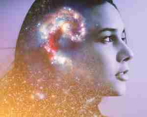 Woman Psychedelic Healing & Higher Consciusness