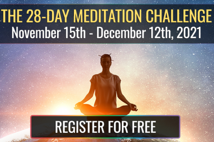 28 Day Meditation Challenge - Register for Free!