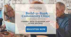 Build-A-Book Workshop & Community Clinic - with Susan Crossman