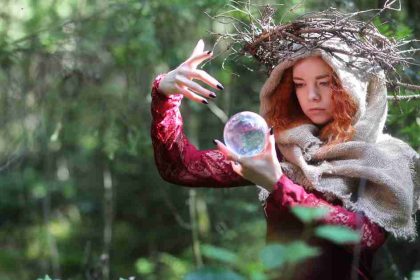 Celtic Shaman in Nature
